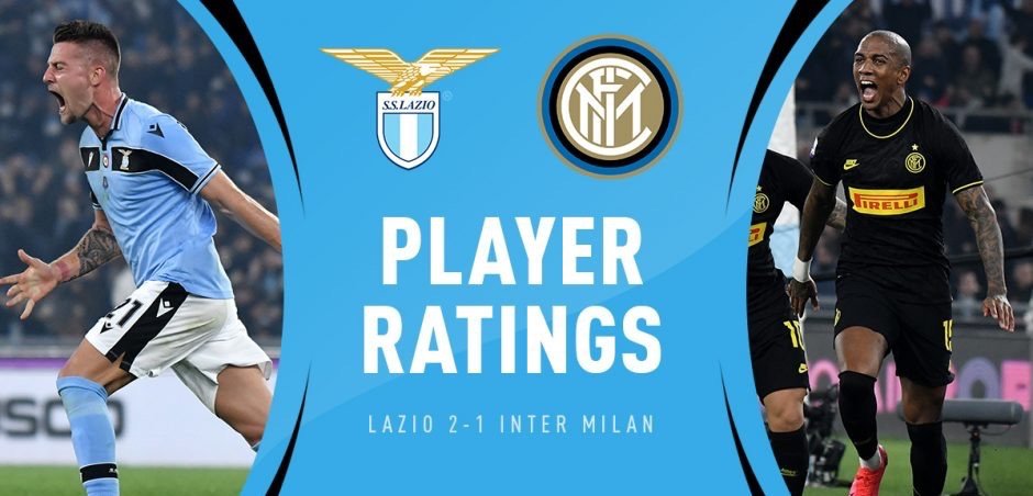 Lazio 2-1 Inter : les notes des joueurs