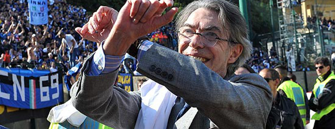 Massimo Moratti : "Le Scudetto ? Je préfère ne pas en parler"