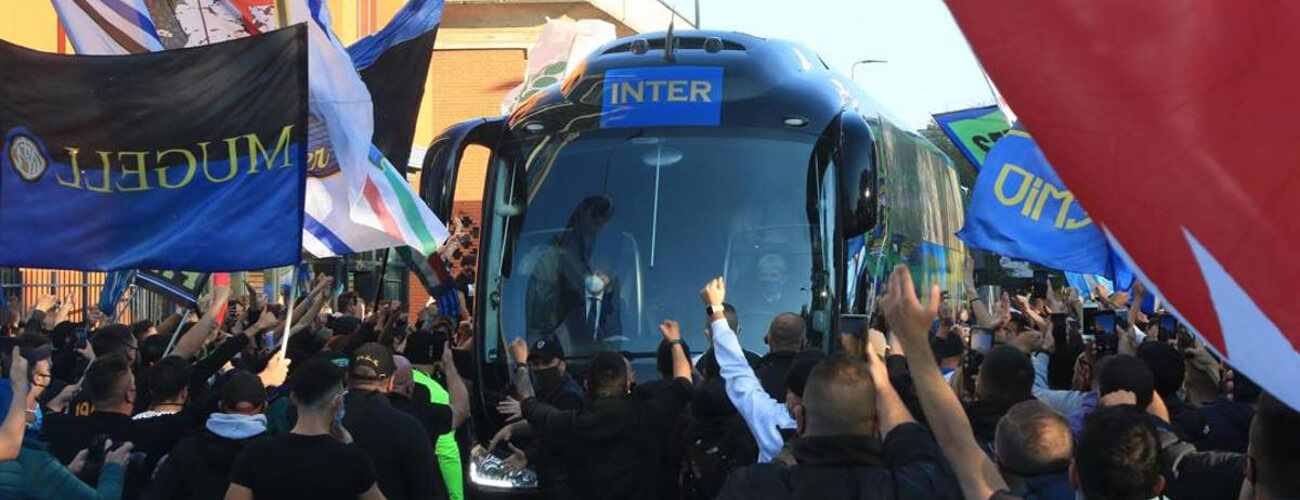 L’Inter pourrait célébrer son Scudetto en présence de Tifosi !