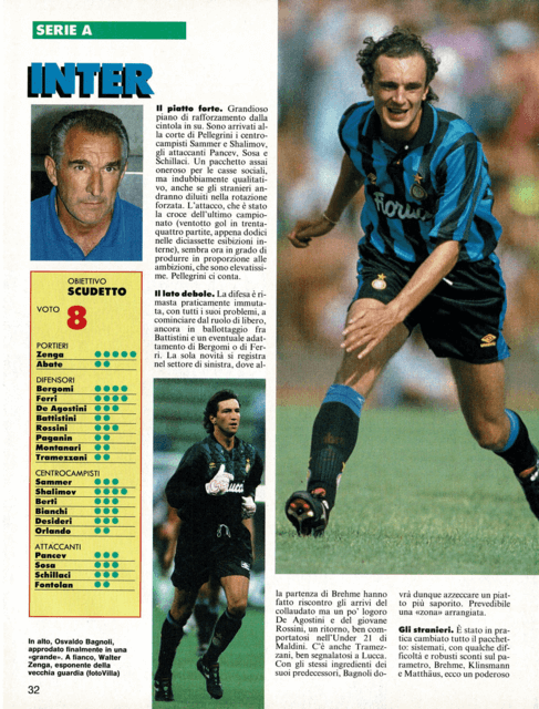 L'Inter en 1992-1993