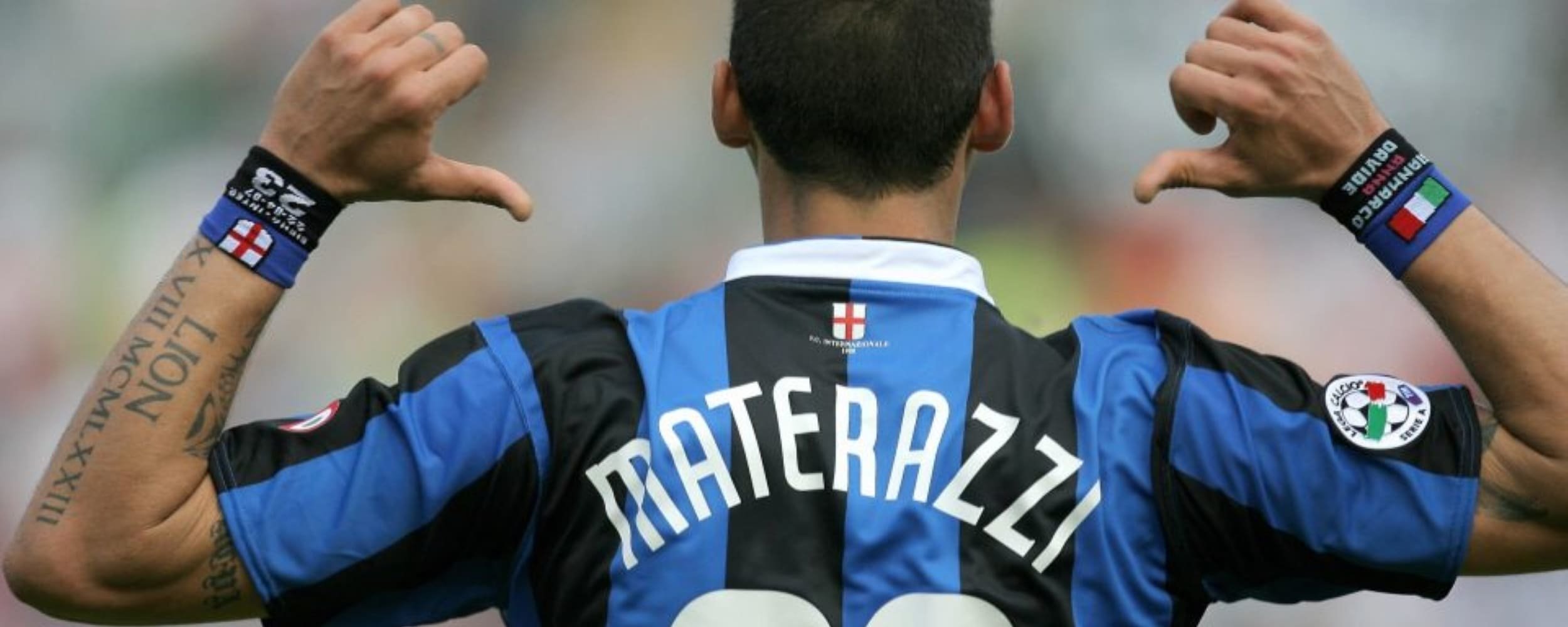 Gatti avec une écharpe "Inter ti odio" : la réponse de Materazzi est une torpille pour la Juve