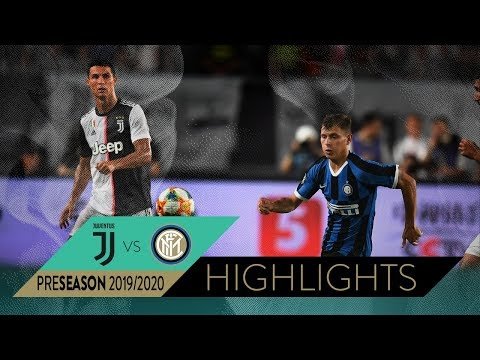 View the video JUVENTUS 1-1 INTER (4-3 pen) | HIGHLIGHTS | 2019 International Champions Cup