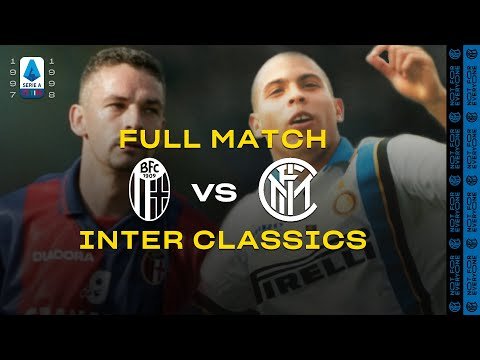 View the video INTER CLASSICS | FULL MATCH | BOLOGNA vs INTER | BAGGIO vs RONALDO | 1997/98 SERIE A ⚫🔵🇮🇹