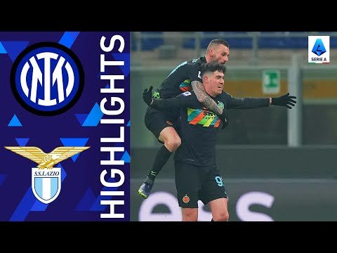 View the video Inter 2-1 Lazio | Bastoni stunner secures home win for Inter | Serie A 2021/22