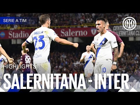 View the video SALERNITANA 0-4 INTER | HIGHLIGHTS | SERIE A 23/24 ⚫🔵🇬🇧