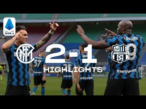 View the video INTER 2-1 SASSUOLO | HIGHLIGHTS | SERIE A 20/21 | Unstoppable Lukaku and Lautaro! 💥⚫🔵