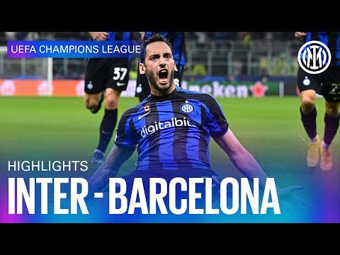 View the video INTER 1-0 BARCELONA |  HIGHLIGHTS | UEFA CHAMPIONS LEAGUE 22/23 ⚽⚫🔵