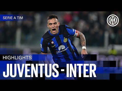 View the video EL TORO EQUALISES 🙅‍♂️ | JUVENTUS 1-1 INTER | HIGHLIGHTS | SERIE A 23/24 ⚫🔵🇬🇧