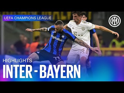 View the video INTER 0-2 BAYERN MONACO | HIGHLIGHTS | UEFA CHAMPIONS LEAGUE 22/23 ⚽⚫🔵