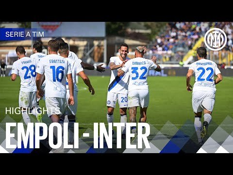 View the video EMPOLI 0-1 INTER | HIGHLIGHTS | SERIE A 23/24 ⚫🔵🇬🇧