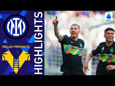 View the video Inter 2-0 Hellas Verona | Dzeko strikes in Nerazzurri home win | Serie A 2021/22