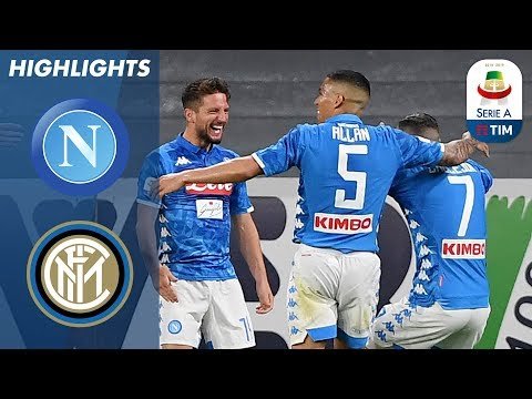 View the video Napoli 4-1 Inter | Napoli hit four to dent Inter's UCL chance | Serie A