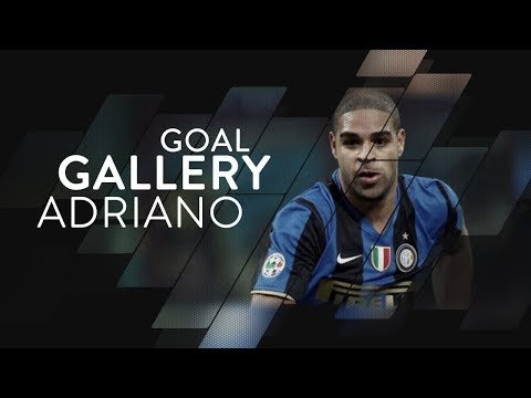 View the video ADRIANO LEITE RIBEIRO | All of his 74 Inter goals 🇧🇷⚫️🔵