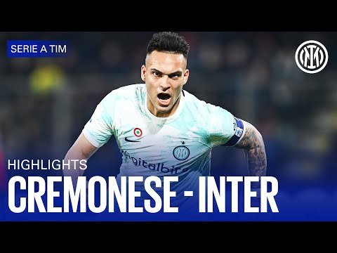 View the video CREMONESE 1-2 INTER | HIGHLIGHTS | SERIE A 22/23 ⚫🔵🇬🇧