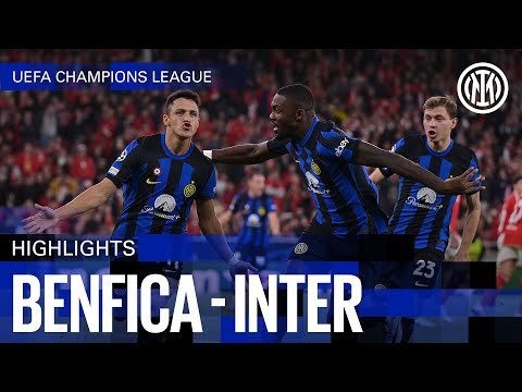 View the video BENFICA 3-3 INTER | HIGHLIGHTS | UEFA CHAMPIONS LEAGUE 23/24 ⚽⚫🔵