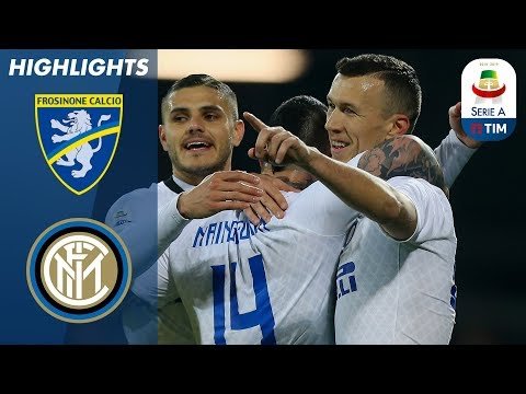 View the video Frosinone 1-3 Inter | Inter boost third place hopes with win at Frosinone | Serie A