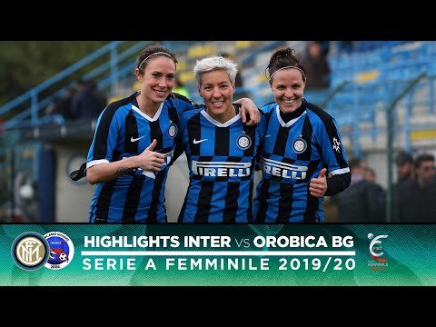 View the video INTER 2-0 OROBICA BERGAMO | INTER WOMEN HIGHLIGHTS | Goals from Regina Baresi and Irene Santi!