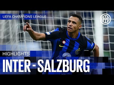 View the video INTER 2-1 SALZBURG | HIGHLIGHTS | UEFA CHAMPIONS LEAGUE 23/24 ⚽⚫🔵