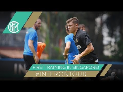 View the video FIRST DAY OF TRAINING IN SINGAPORE | #INTERONTOUR | INTER PRE-SEASON 2019/20