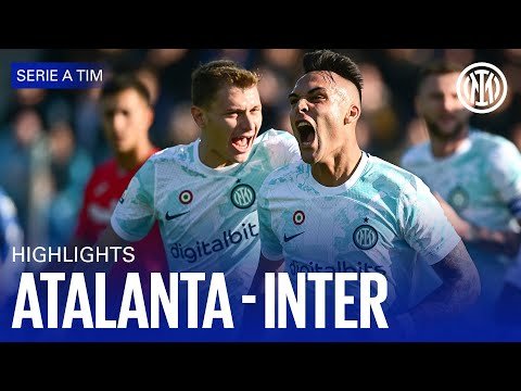 View the video ATALANTA 2-3 INTER | HIGHLIGHTS | SERIE A 22/23 ⚫🔵🇬🇧