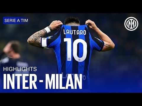 View the video INTER 1-0 MILAN | HIGHLIGHTS | SERIE A 22/23 ⚫🔵🇬🇧