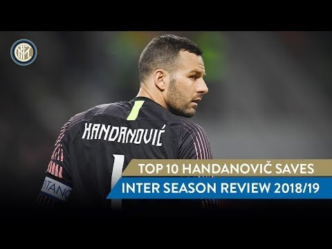 View the video TOP 10 HANDANOVIC SAVES | INTER 2018/19 SEASON REVIEW ?✋?⚫?