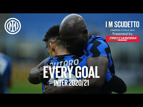 View the video EVERY GOAL! | INTER 2020/21 | #IMSCUDETTO | Lukaku, Lautaro, Hakimi, Eriksen and more... 🏆⚫🔵🇮🇹