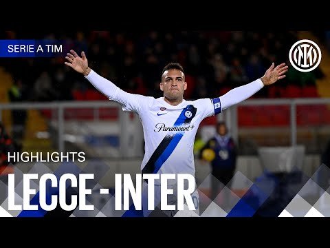 View the video FOUR GOALS IN LECCE 💥🖤💙 | LECCE 0-4 INTER | HIGHLIGHTS | SERIE A 23/24 ⚫🔵🇬🇧