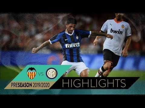 View the video VALENCIA 1-1 INTER (6-7 pen) | HIGHLIGHTS | Trofeo Naranja 2019