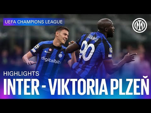 View the video INTER 4-0 VIKTORIA PLZEŇ | HIGHLIGHTS | UEFA Champions League 2022/23 ⚽⚫🔵🇬🇧