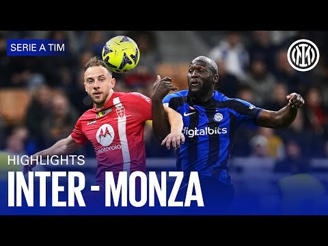 View the video INTER 0-1 MONZA | HIGHLIGHTS | SERIE A 22/23 ⚫🔵🇬🇧