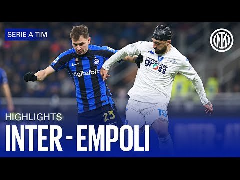 View the video INTER 0-1 EMPOLI | HIGHLIGHTS | SERIE A 22/23 ⚫🔵🇬🇧