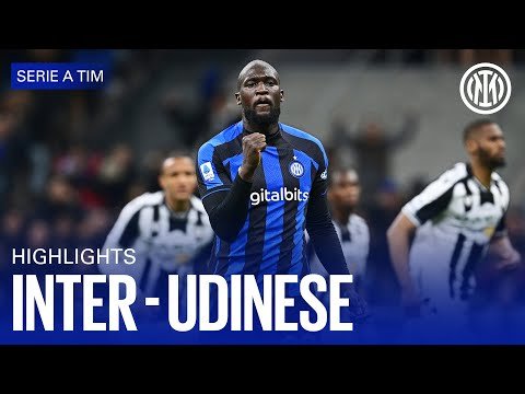 View the video INTER 3-1 UDINESE | HIGHLIGHTS | SERIE A 22/23 ⚫🔵🇬🇧