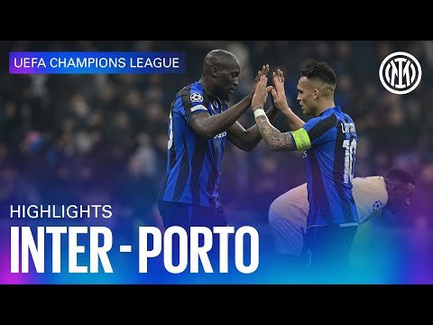 View the video INTER 1-0 PORTO | HIGHLIGHTS | UEFA CHAMPIONS LEAGUE 22/23 ⚽⚫🔵🇬🇧