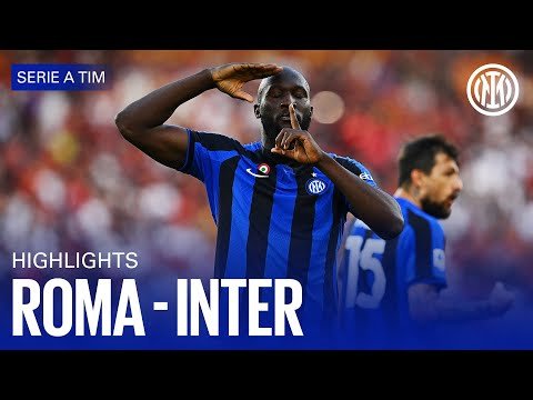 View the video ROMA 0-2 INTER | HIGHLIGHTS | SERIE A 22/23 ⚫🔵🇬🇧