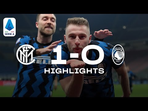 View the video INTER 1-0 ATALANTA | HIGHLIGHTS | SERIE A 20/21 | SKRINIAR'S KISS AND IMMENSE HEART! 💋⚫🔵