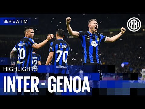 View the video COWABUNGA! 🤙🤙 | INTER 2-1 GENOA | HIGHLIGHTS | SERIE A 23/24 ⚫🔵🇬🇧