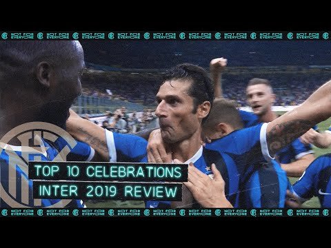 View the video INTER TOP 10 CELEBRATIONS | 2019 REVIEW feat. Conte, Lukaku, Lautaro, Candreva, Esposito... ??⚫?