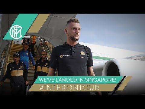 View the video WE'VE LANDED IN SINGAPORE! | #INTERONTOUR | INTER PRE-SEASON 2019/20 ??⚫?