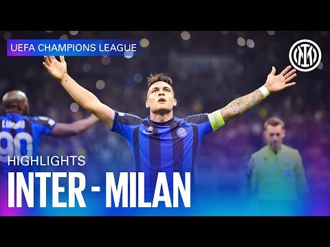 View the video INTER 1-0 MILAN | HIGHLIGHTS | UEFA CHAMPIONS LEAGUE 22/23 ⚽⚫🔵🇮🇹