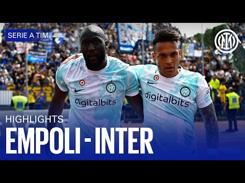 View the video EMPOLI 0-3 INTER | HIGHLIGHTS | SERIE A 22/23 ⚫🔵🇬🇧