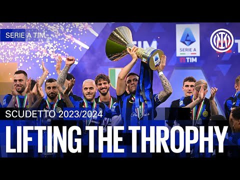 View the video LIFTING THE TROPHY 🏆 | SCUDETTO 2023/24 ⭐⭐
