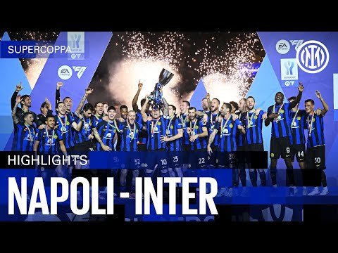 View the video STILL US 🏆🏆🏆🏆🏆🏆🏆🏆 | NAPOLI 0-1 INTER | HIGHLIGHTS SUPERCOPPA ITALIANA ⚫🔵🇬🇧