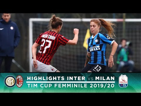 View the video INTER 1-4 MILAN | INTER WOMEN HIGHLIGHTS | COPPA ITALIA ROUND OF 16