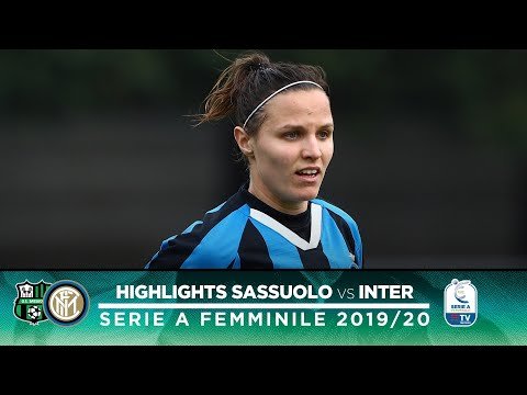 View the video SASSUOLO 1-0 INTER | INTER WOMEN HIGHLIGHTS | 2019/20 Serie A Femminile Matchday 08