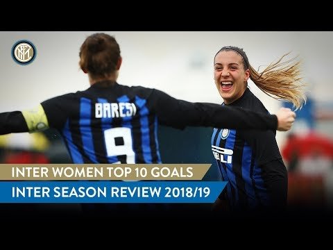 View the video INTER WOMEN TOP 10 GOALS | INTER SEASON REVIEW 2018/19 ??⚫?