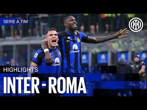 View the video INTER 1-0 ROMA | HIGHLIGHTS | SERIE A 23/24 ⚫🔵🇬🇧