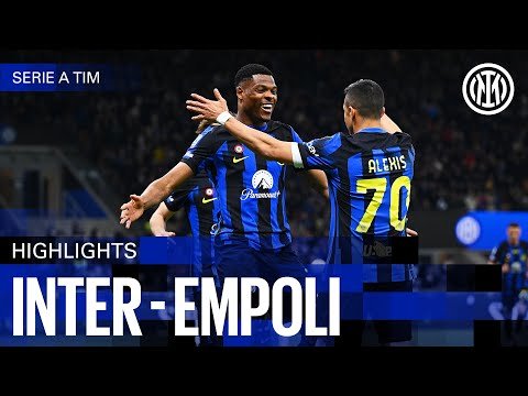 View the video DIMARCO + SANCHEZ = 3 POINTS 🔥 | INTER 2-0 EMPOLI | HIGHLIGHTS | SERIE A 23/24 ⚫🔵🇬🇧