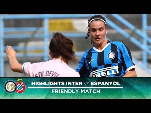 View the video INTER WOMEN 3-2 ESPANYOL | FRIENDLY MATCH HIGHLIGHTS