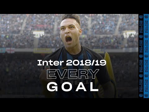 View the video EVERY GOAL! | INTER 2018/19 ⚽⚫??